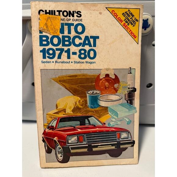 Chilton's Pinto Bobcat 1971-80 Repair & Tune-up Guide - Picture 1 of 3